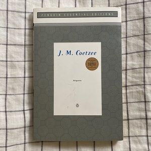 3/$15 Disgrace by J M Coetzee paperback book winner of novel prize literature